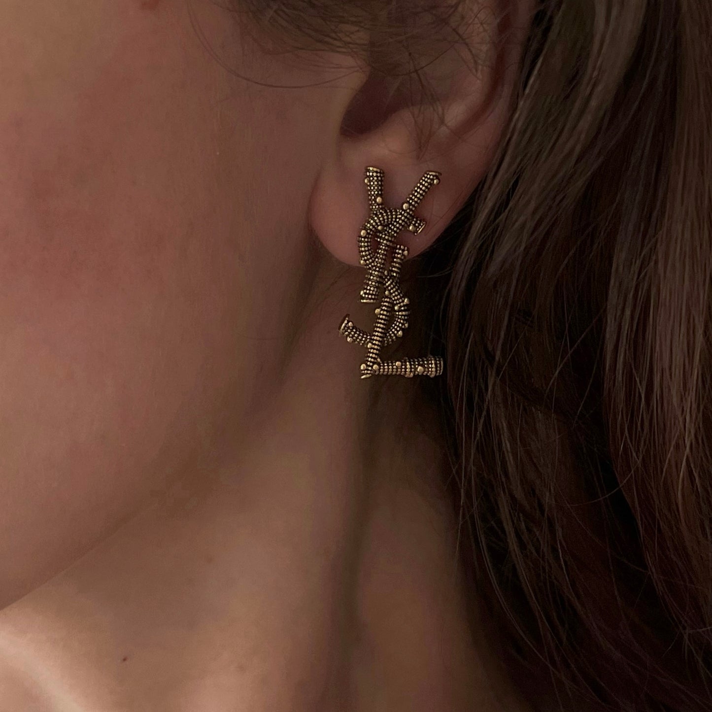 brincos Yves Saint Laurent II