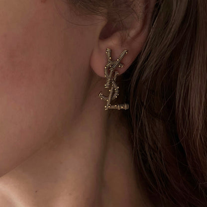 brincos Yves Saint Laurent II