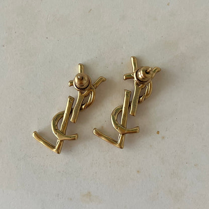 brincos Yves Saint Laurent