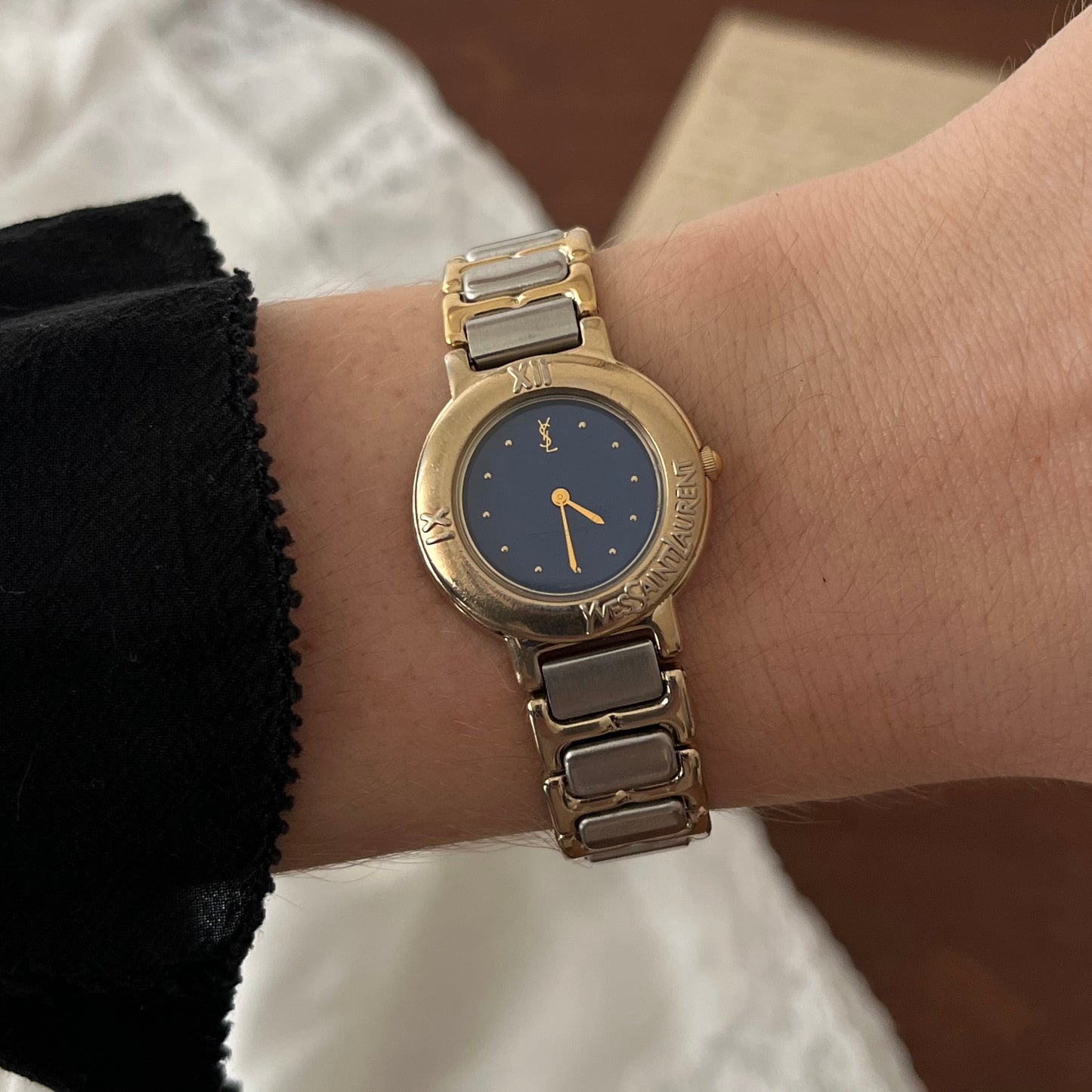 relógio yves saint laurent
