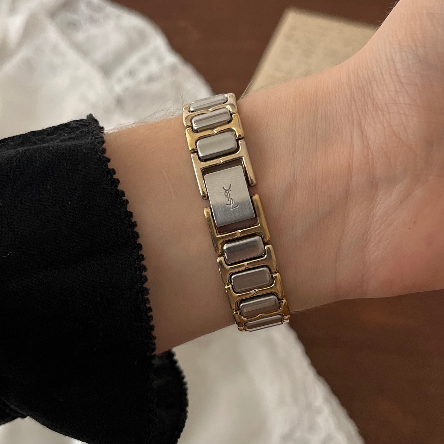 relógio yves saint laurent