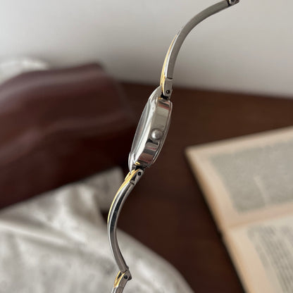 relógio orient dual tone