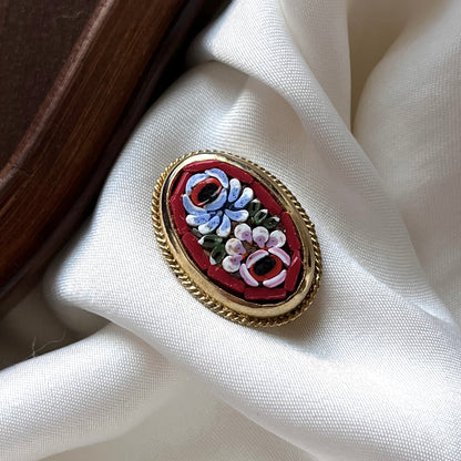 broche micro mosaico