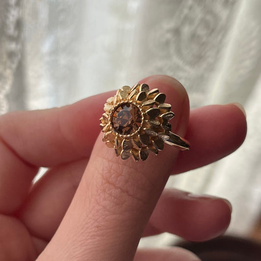 anel vintage ambar