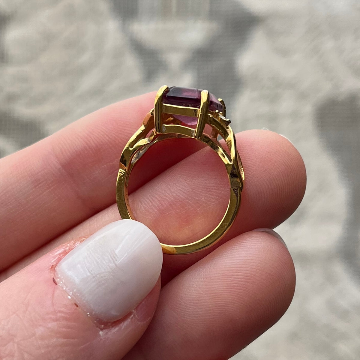 anel Purple Topaz 1992